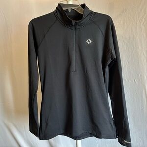 Naviskin Thermal Fleece Running Top Black Large